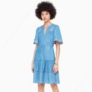 Kate Spade Indigo Railroad Dress